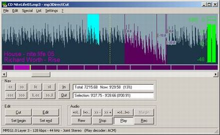 Mp3DirectCut 2.13 Portable скачать бесплатно на компьютер.