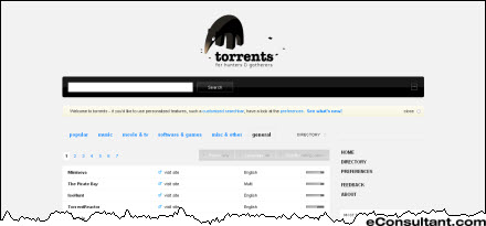 Pirate Bay Torrent Search Engine