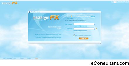 Web 2.0 : MessengerFX